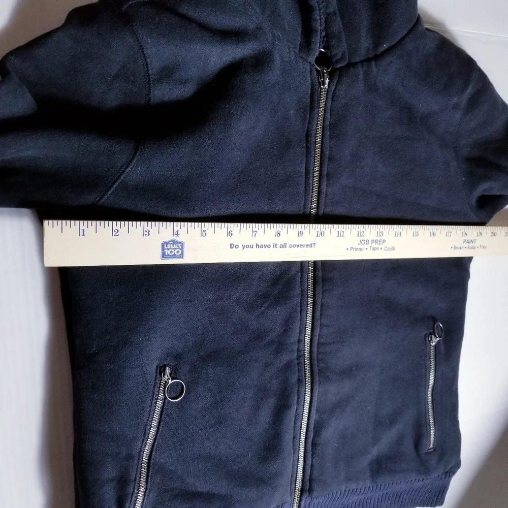 VINTAGE OLD NAVY WOMEN'S BLACK COAT SIZE MEDIUM